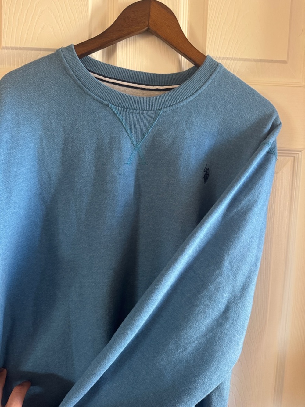 Polo by Ralph Lauren Teal Crewneck Sweatshirt - Picture 4 of 5